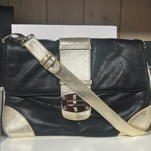 Live listing # 33 Express Black and Gold Women's Bag